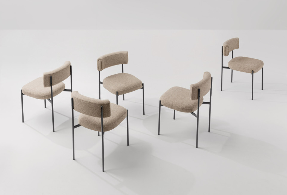 Amelie chair design MIDJ